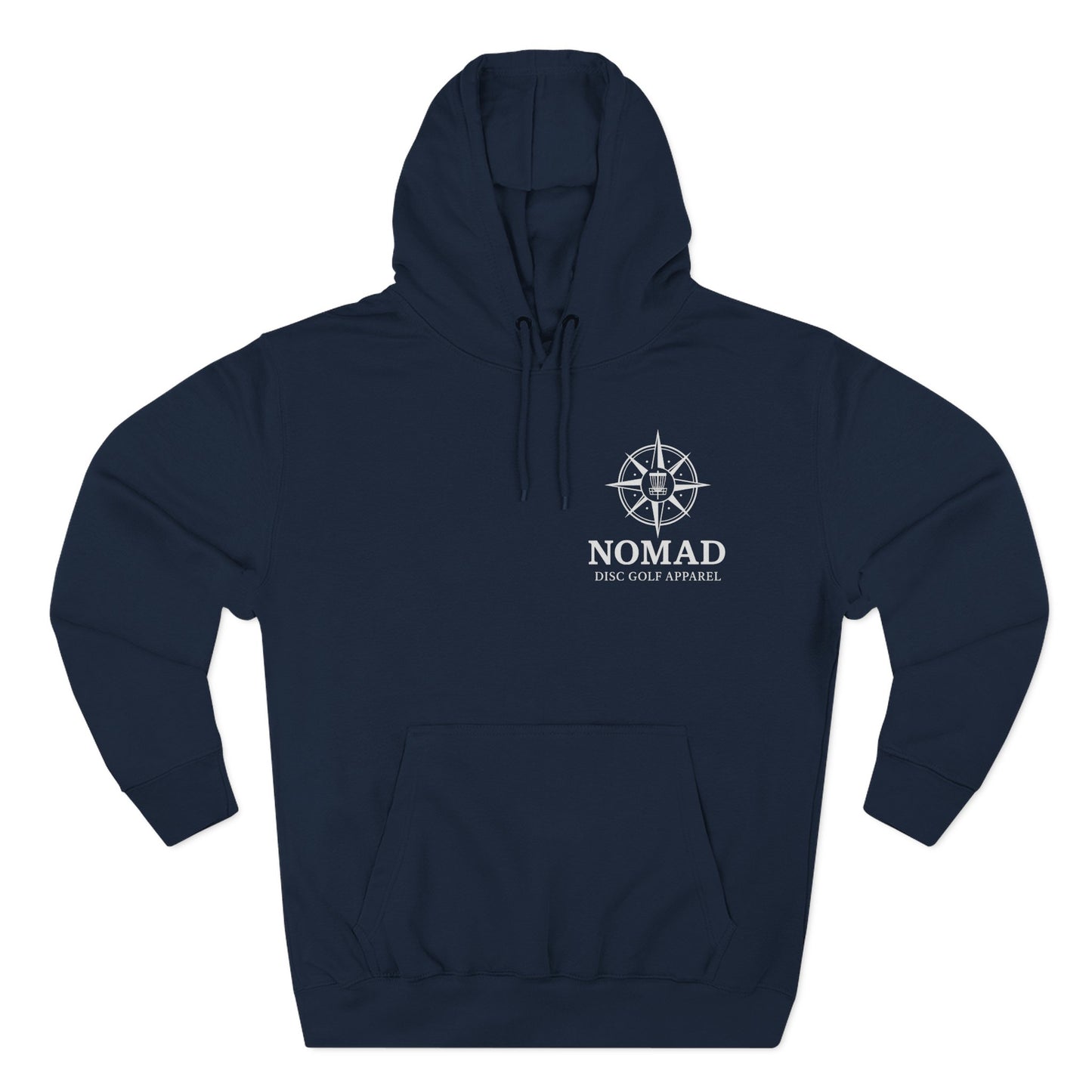 Three-Panel Fleece Hoodie