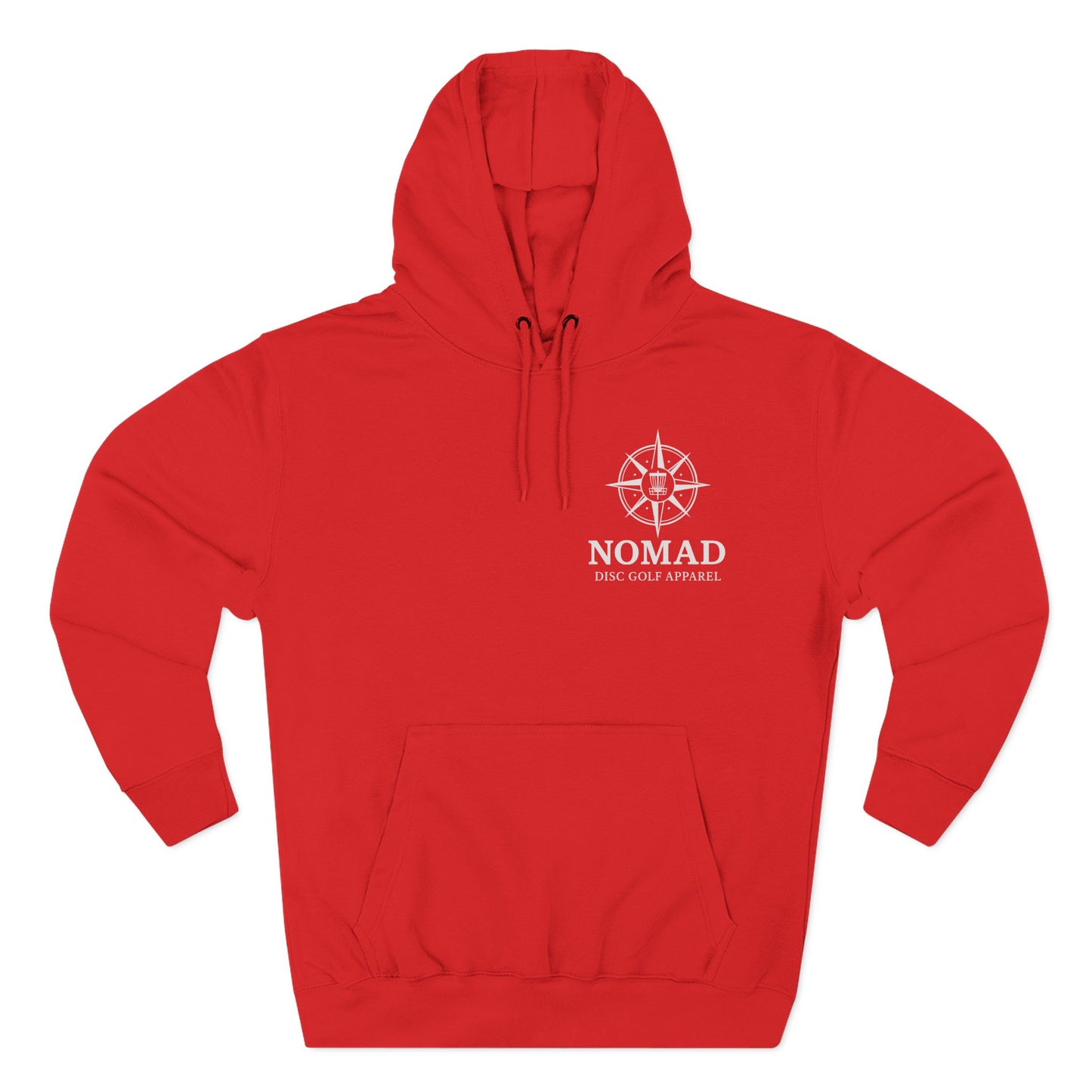 Three-Panel Fleece Hoodie