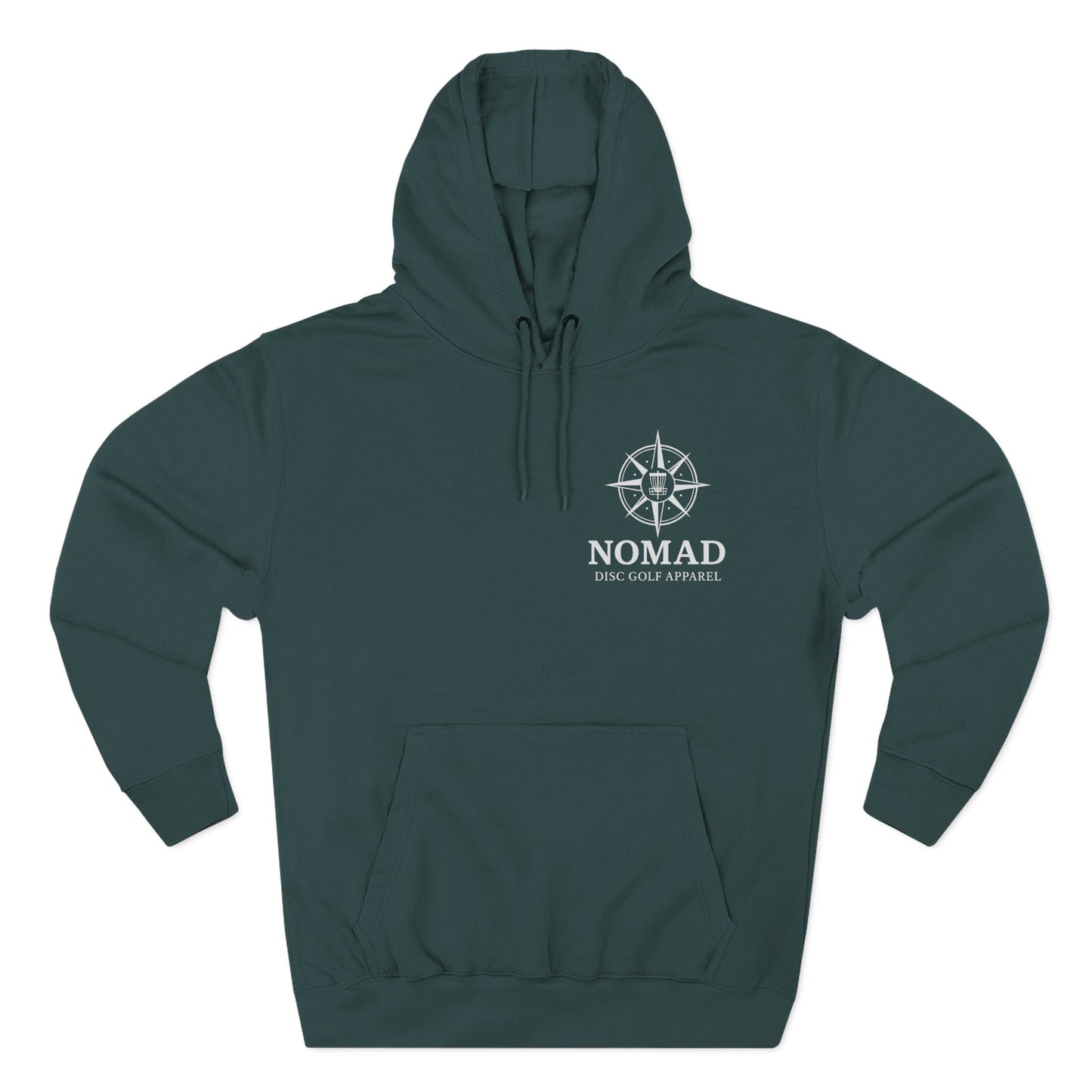 Three-Panel Fleece Hoodie
