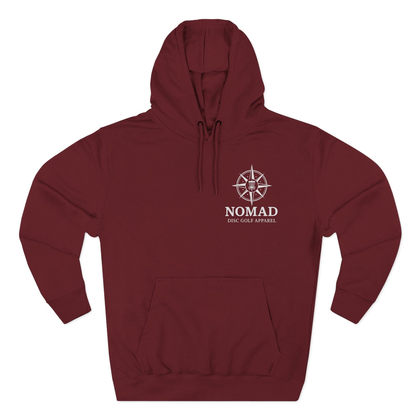 Three-Panel Fleece Hoodie
