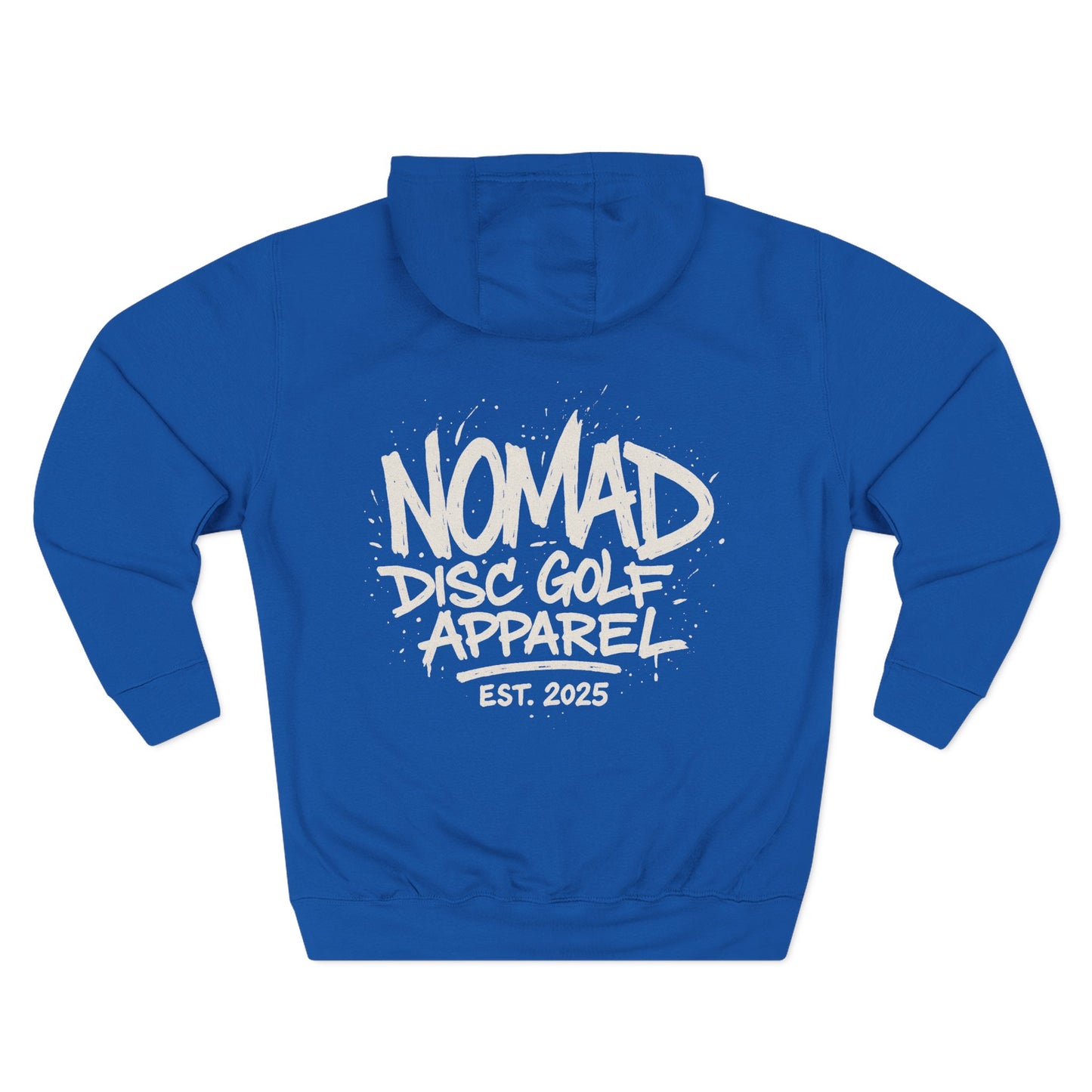 Three-Panel Fleece Hoodie