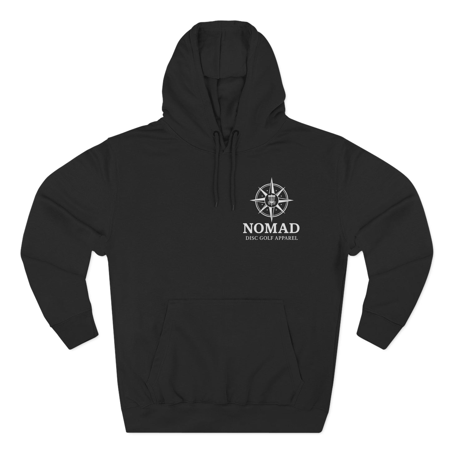 Three-Panel Fleece Hoodie