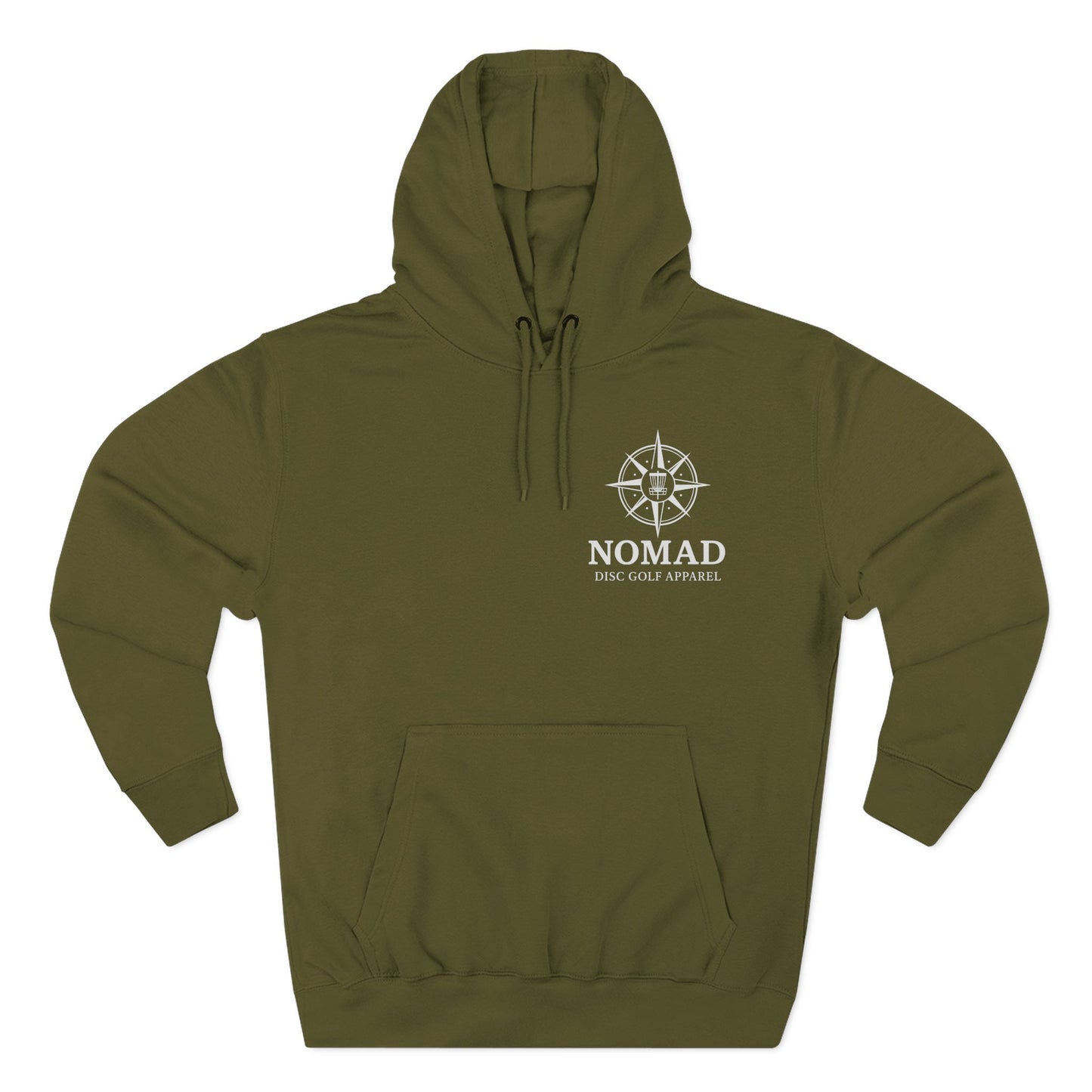 Three-Panel Fleece Hoodie